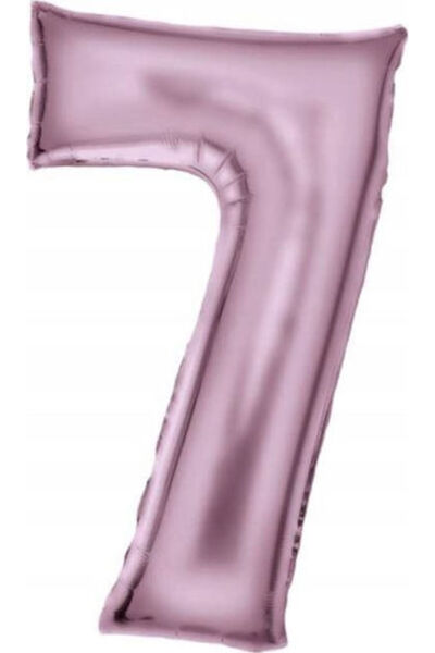 AMSCAN Balon Folie Jumbo Numărul 7 Roz 86cm