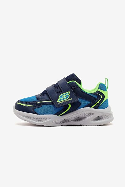 SKECHERS حذاء ميتيور لايتز للأطفال 401498N NVLM باللون الأزرق الداكن من جاست ...