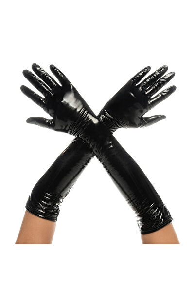 Mapal Cruella - High Gloss Gloves - L/XL - Gloss Black