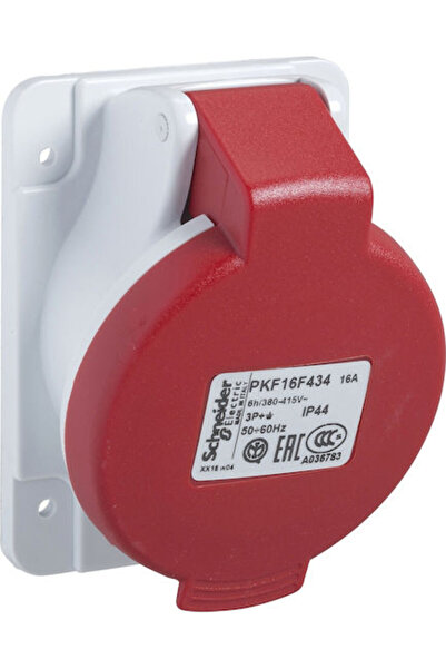 Schneider Electric Pratika Priză industrială mamă tip panou 16A 3P+E 380-415 ...