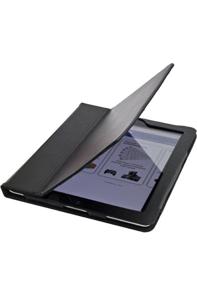 ESPERANZA Geantă din piele Livorno neagră pentru iPad