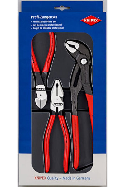 Knipex Set de clești Lungime 170mm 3 bucăți Cod: 00 20 10