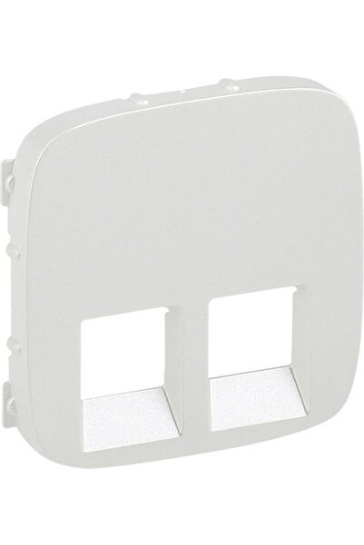 Legrand Valena Allure Priză telefonică de perete dublă RJ11/RJ45, albă 755429