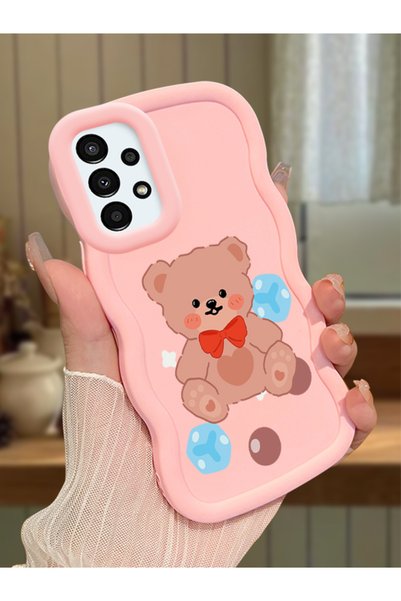 Hontinga Samsung Galaxy A13 4g Compatible Case Camera Protector Pink Silicone...