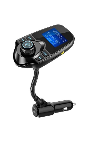 AUTONAV Modulator FM Auto T10 Cu Brat Reglabil, Bluetooth, Port USB, Slot Car...