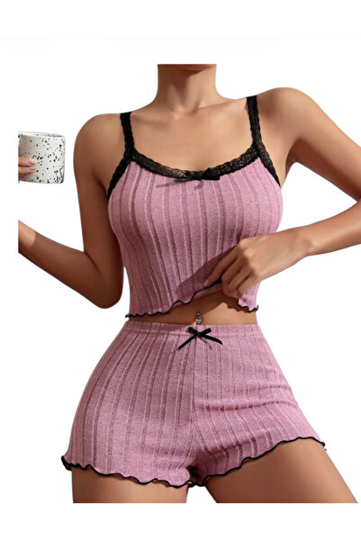 OEM Pijamale dama, lila, marimea M