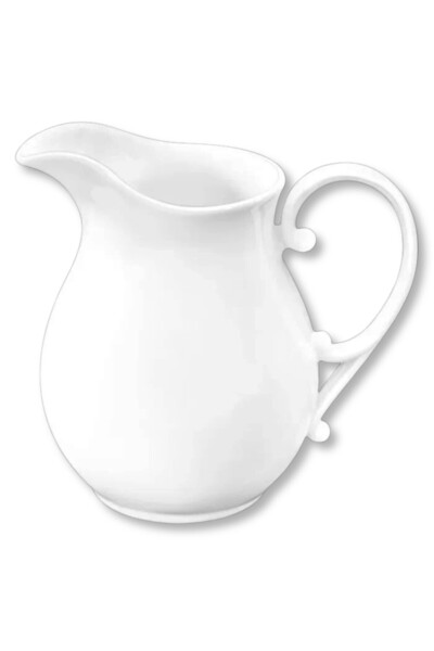 WILMAX ENGLAND Latiera din Portelan pentru Lapte/Suc, 830 ml, Fine Porcelain ...