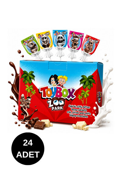Toybox Zoo Park Fiğürlü Çikolata (24 lü )