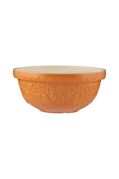 Mason Cash Bol de amestecare 24cm Mason Cash, crem si portocaliu, 2l, ceramica
