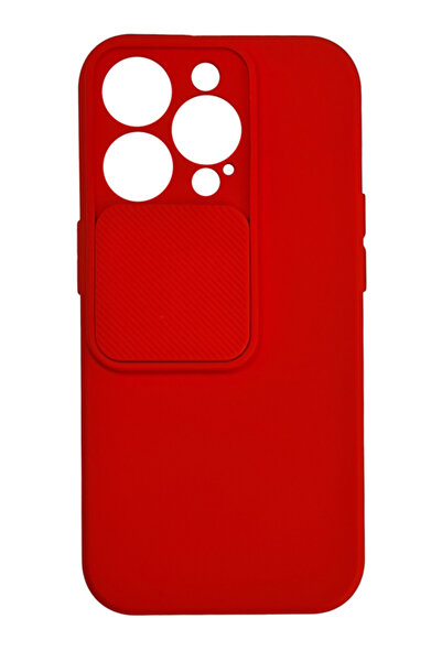 POWERTECH Θήκη Camshield Soft MOB-1790 για iPhone 13 Pro, κόκκινο