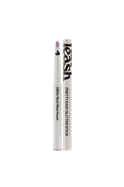 UNLEASHIA Fard de ochi creion cu sclipici, Nuanta 6 Wee Hours, PRETTY EASY GL...