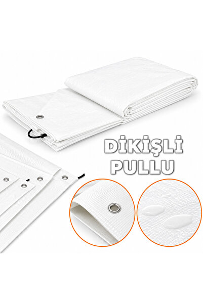 uysal hırdavat 3x4 (12 m²) Çadır Brandası PVC Su Geçirmez Tente Gölgelik Kamp...
