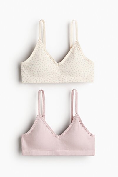 H&M 2'li Dolgulu Kısa Üst