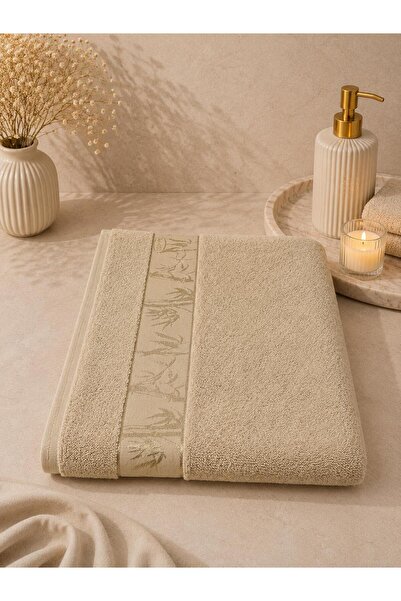 Nurpak Bambu Banyo Havlusu 90x150 cm 645