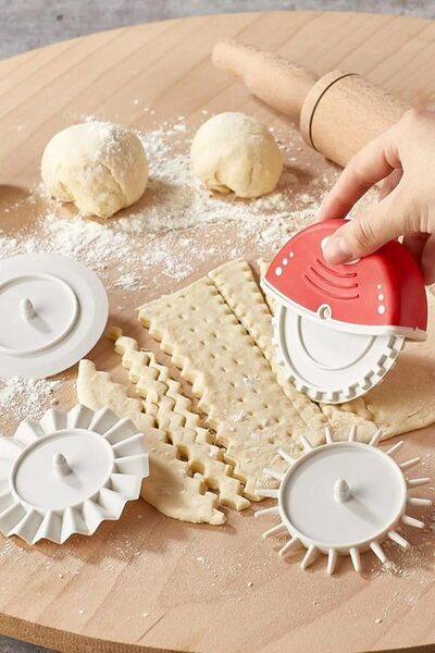 Yıldızan Porcelain Land Multi-Purpose Dough Shaping Set 1171935