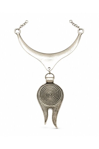 MİLALAZO Vintage Ethnic Spiral Necklace