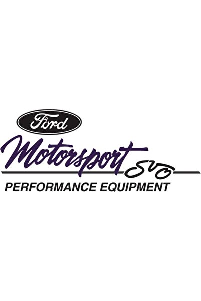 Amo-Stickers Sticker Auto Ford Motorsport 25cm Alb