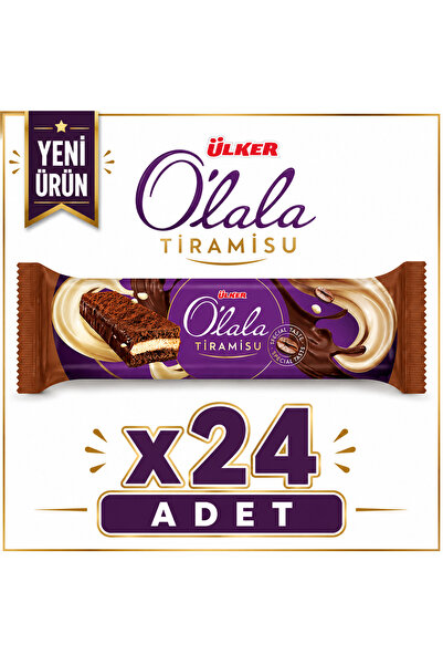 Ülker O'lala Tiramisu Çikolata (45 g) x24 adet