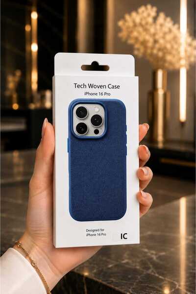 Case iPhone 16 Pro Lacivert MagSafe Uyumlu Soft Touch Telefon Kılıfı | Kamera...