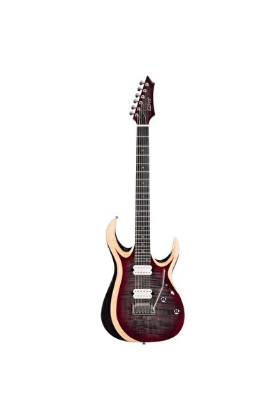 CORT X700 DUALITY II LVB Elektro Gitar Seti | Lava Burst Çantalı