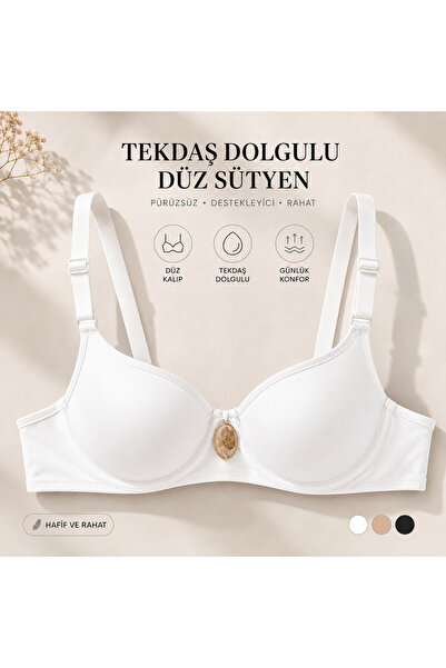 Tektaş DOLGULU DÜZ SÜTYEN