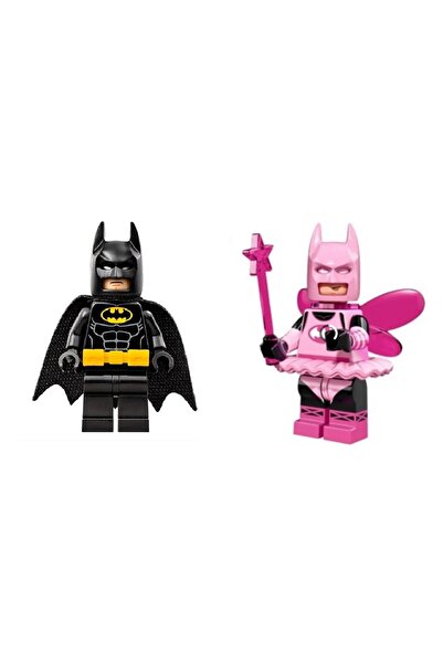 marimari 2-Piece Mini Figure Batma and Fairy Building Blocks