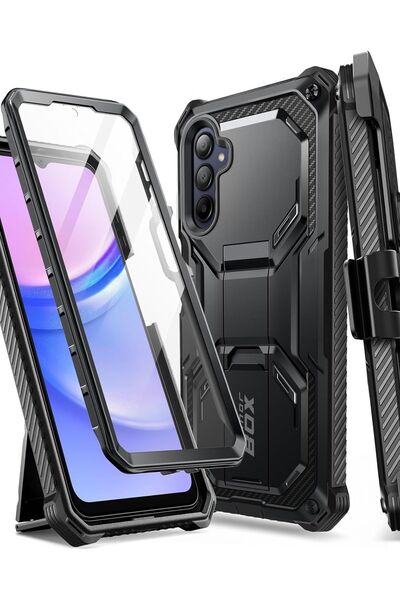 Supcase Ανθεκτική Θήκη - Samsung Galaxy A15 - i-Blason Armorbox - Black
