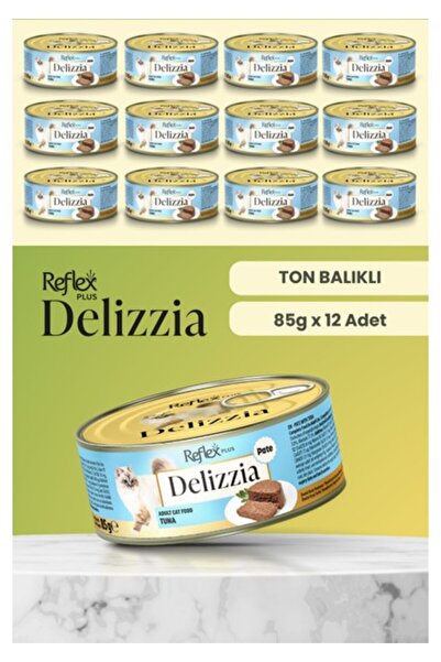 Reflex Plus Delizzia Pate Ton Balıklı Kıyılmış Yetişkin Kedi Konserve Maması ...