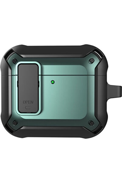 OEM Θωρακισμένη θήκη σε πράσινο χρώμα για Apple AirPods 4