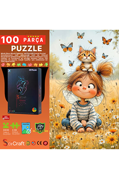 Soi Craft 100 Parça PuzzleMiya’nın Doğa Macerası #7007