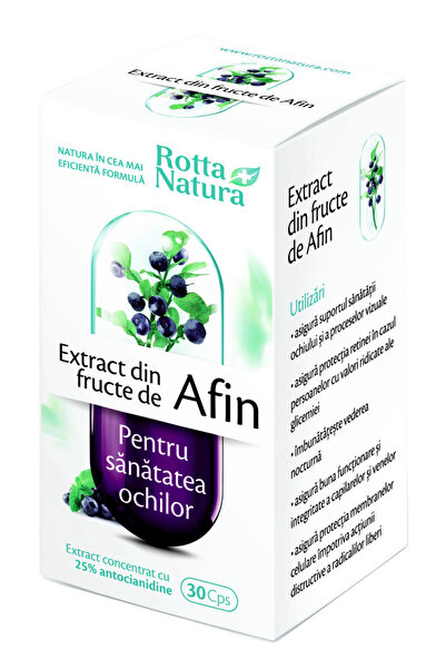 Rotta Natura Afin Extract Fructe 30cps