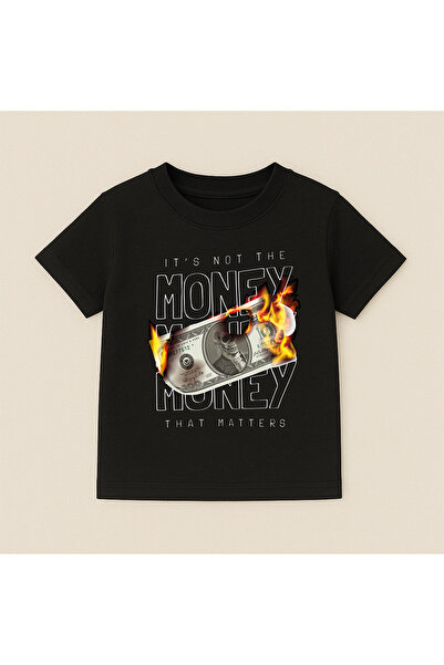SVART WEAR Παιδικό και εφηβικό μπλουζάκι με στάμπα, βαμβακερό, με κοντό μανίκ...