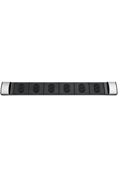 Bisbell Banda magnetica pentru cutite Bisbell, Metal, 34 cm, Negru/Argintiu