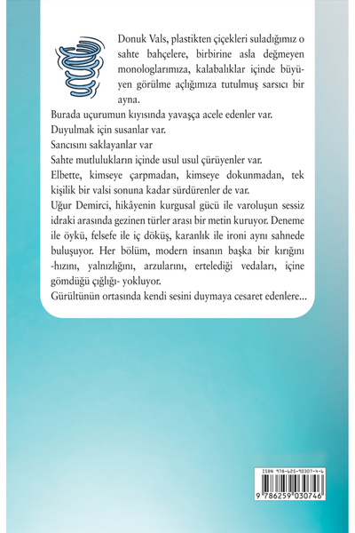 Ceres Yayınları Donuk Vals Uğur Demirci