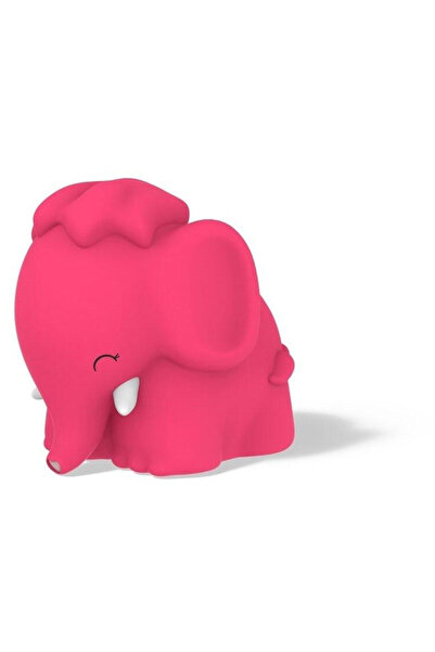 DHINK Lampa de veghe/de noapte Elefant din silicon, tactil, schimba culoarea,...