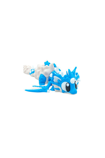 Eva Prints Mini Dragon de Mare, figurina articulata printata 3D in Romania, d...