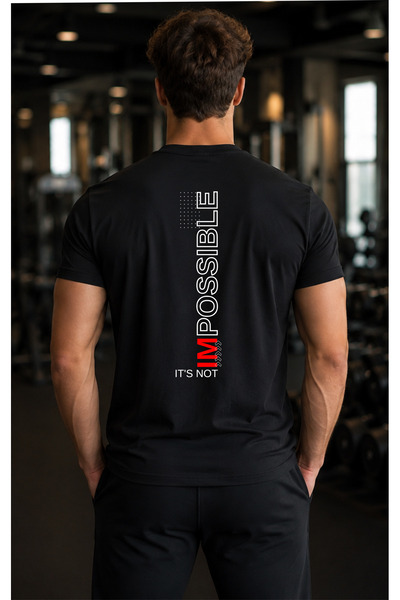 barsdepo It's Not Impossible T-Shirt, Premium Quality Unisex Kids/Adult (with...
