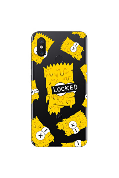 Other Xiaomi Mi A2 Lite Bart Simpson Transparent Silicone TPU Θήκη