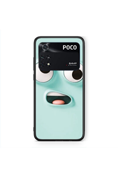 Other Xiaomi Poco M4 Pro 4G Strange face Black Glossy Θήκη