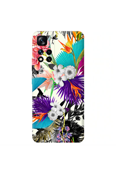 Other Xiaomi Redmi Note 11 Pro 5G Sea flowers Transparent Silicone TPU Θήκη