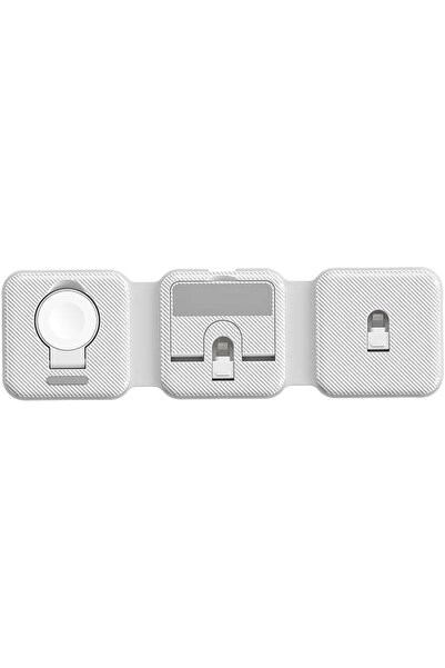 HXD Zoomlion 3-in-1 Fast Wireless Charging Station – Type-C Compatible for iP...
