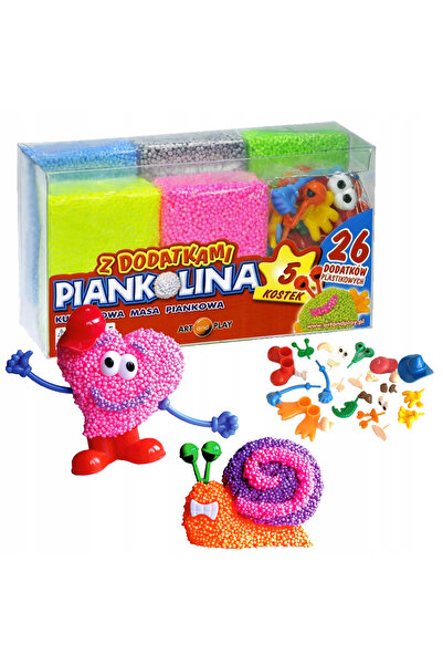 OEM Joc interactiv, Art And Play, Spuma, 22 x 12 x 7.5 cm, Multicolor