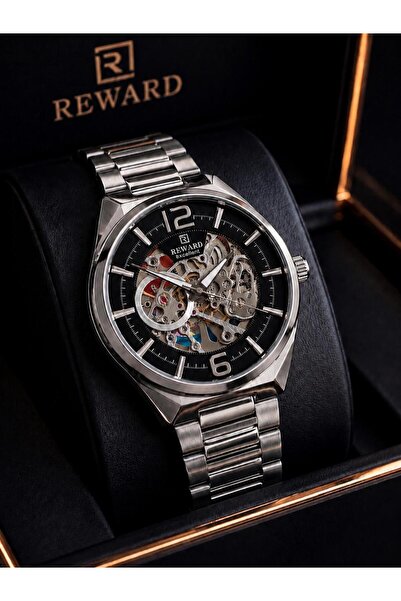 Reward Automatic Luxury Series Men's Watch Steel Band 5 Atm Water Resistant 2...