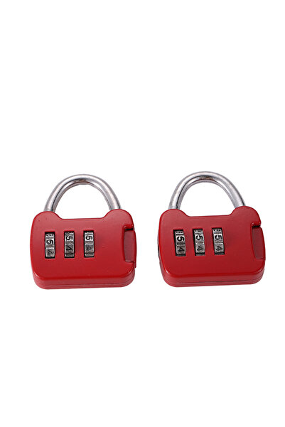 Lawazim 2-Piece Travel Lock Set with 3-Digit Combination for Luggage, Suitcas...