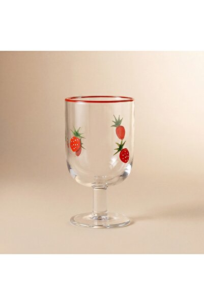 Karaca Strawberry Kadeh 390 ml Red