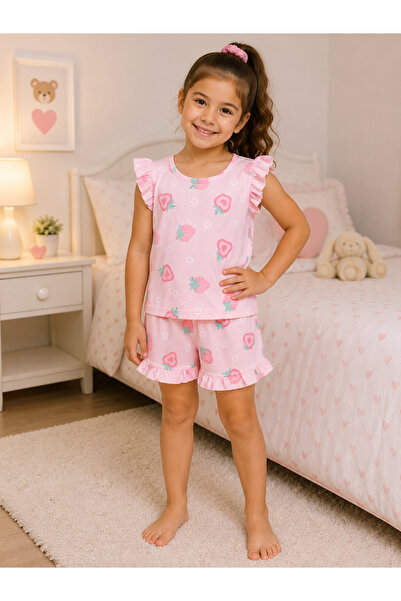 EKRKİDS Kız Çocuk Pijama Takımı