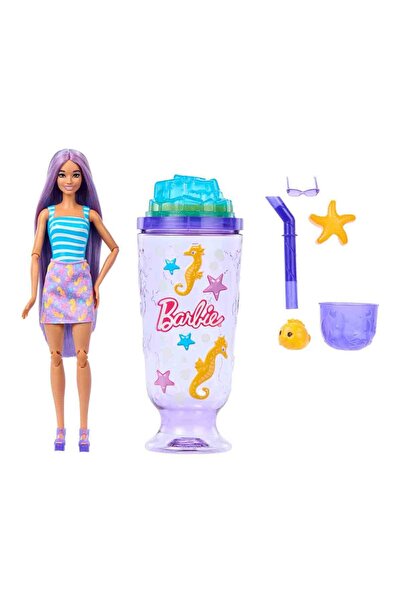 Barbie Pop Reveal Atıştırmalık Serisi JFY00 - Denizatı Mor Jkf61