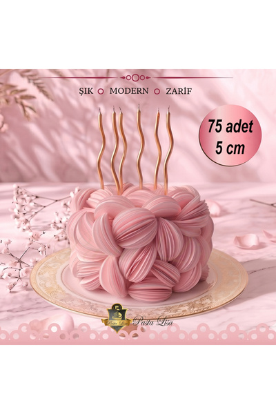 lisapastacılık Yuvarlak Hazır Kesim Pembe Yenilebilir Modelleme Kağıdı 5 cm (...