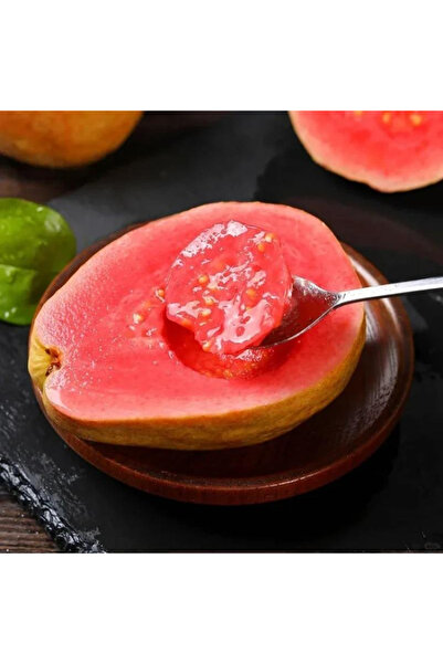 123 100 Seeds Red Guava - Tropical Fruit Tree with Sweet Pink Flesh for Home ...