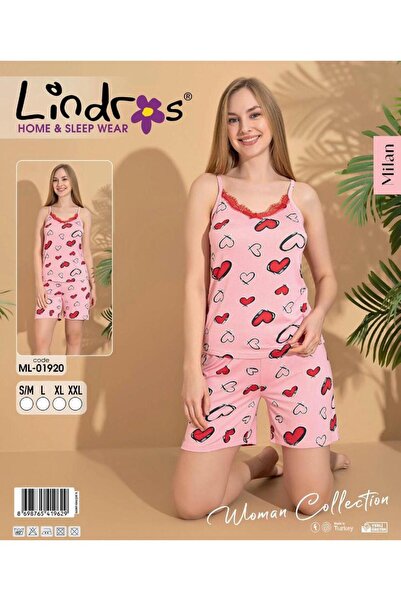 irem içgiyim Women's Shorts Pajama Set Milan Fabric New Season